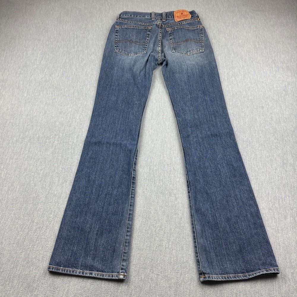 Vintage Lucky Brand Jeans Women 26x31 Low Rise Bootcut Stretch Denim Made in USA - Picture 12 of 13